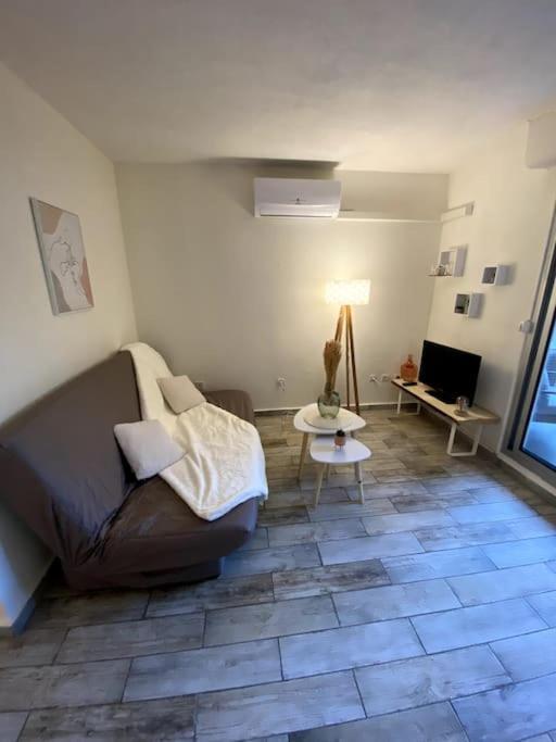 Studio Cabine Avec Jardin Apartment Canet-en-Roussillon Exterior foto